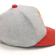 Load image into Gallery viewer, Buzz Rickson Cap Men's Casual Military Style Short Brim Baseball Hat BR02788 113 Heather-Gray/Red