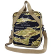 Load image into Gallery viewer, Buzz Rickson Men's Casual Small Shoulder Bag - Gold Tiger Camouflage, Modern Reinterpretation of WWII U.S. Army Air Forces Pilot Gear, BR02878
