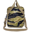Load image into Gallery viewer, Buzz Rickson Men's Casual Small Shoulder Bag - Gold Tiger Camouflage, Modern Reinterpretation of WWII U.S. Army Air Forces Pilot Gear, BR02878