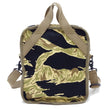 Load image into Gallery viewer, Buzz Rickson Men's Casual Small Shoulder Bag - Gold Tiger Camouflage, Modern Reinterpretation of WWII U.S. Army Air Forces Pilot Gear, BR02878