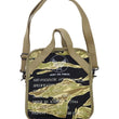Load image into Gallery viewer, Buzz Rickson Men's Casual Small Shoulder Bag - Gold Tiger Camouflage, Modern Reinterpretation of WWII U.S. Army Air Forces Pilot Gear, BR02878
