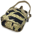 Load image into Gallery viewer, Buzz Rickson Men's Casual Small Shoulder Bag - Gold Tiger Camouflage, Modern Reinterpretation of WWII U.S. Army Air Forces Pilot Gear, BR02878