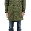 Load image into Gallery viewer, Buzz Rickson M-65 Coat (No Hood, No Liner) Men's Casual Reproduction of US Army M65 Lightweight Fishtail Overcoat BR14719 Olive