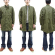 Load image into Gallery viewer, Buzz Rickson M-65 Coat (No Hood, No Liner) Men's Casual Reproduction of US Army M65 Lightweight Fishtail Overcoat BR14719 Olive