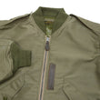 Load image into Gallery viewer, Buzz Rickson Jacket Men's L-2 Flight Jacket Plain Nylon Bomber Jacket L2 BR15125 Olive Drab