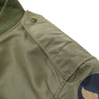 Load image into Gallery viewer, Buzz Rickson Jacket Men's L-2 Flight Jacket Plain Nylon Bomber Jacket L2 BR15125 Olive Drab