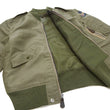 Load image into Gallery viewer, Buzz Rickson Jacket Men's L-2 Flight Jacket Plain Nylon Bomber Jacket L2 BR15125 Olive Drab
