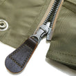 Load image into Gallery viewer, Buzz Rickson Jacket Men's L-2 Flight Jacket Plain Nylon Bomber Jacket L2 BR15125 Olive Drab