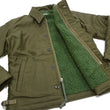 Load image into Gallery viewer, Buzz Rickson Jacket Men's Reproduction of the U.S. Navy A-2 Deck Jacket in Jungle Cloth Outer Shell Version BR15155 Olive-Drab