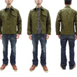 Load image into Gallery viewer, Buzz Rickson Jacket Men's Reproduction of the U.S. Navy A-2 Deck Jacket in Jungle Cloth Outer Shell Version BR15155 Olive-Drab