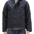 Load image into Gallery viewer, Buzz Rickson Jacket Men's Reproduction of US Navy N-1 Deck Jacket N1 Navy-Blue BR15340