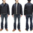 Load image into Gallery viewer, Buzz Rickson Jacket Men's Reproduction of US Navy N-1 Deck Jacket N1 Navy-Blue BR15340