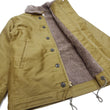Load image into Gallery viewer, Buzz Rickson N-1 Deck Jacket DEMOTEX-ED Men's Reproduction of US Navy N1 Khaki BR15345