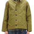 Load image into Gallery viewer, Buzz Rickson N-1 Deck Jacket Men's Casual Lightweight Modified Version of US Navy N1 Khaki (Unlined) BR15346
