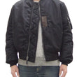 Load image into Gallery viewer, Buzz Rickson Black MA-1 Flight Jacket Men's William Gibson Collection Albert Turner MA1 Bomber Jacket BR15414 No-Stencil