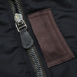 Load image into Gallery viewer, Buzz Rickson Black MA-1 Flight Jacket Men's William Gibson Collection Albert Turner MA1 Bomber Jacket BR15414 No-Stencil