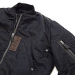 Load image into Gallery viewer, Buzz Rickson Black MA-1 Flight Jacket Men's William Gibson Collection Albert Turner MA1 Bomber Jacket BR15414 No-Stencil