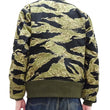 Load image into Gallery viewer, Buzz Rickson Jacket Men's Civilian Model of L-2B Flight Jacket Tiger Stripe Camouflage Pattern Cotton Twill Bomber Jacket L2 BR15515