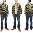 Load image into Gallery viewer, Buzz Rickson Jacket Men's Civilian Model of L-2B Flight Jacket Tiger Stripe Camouflage Pattern Cotton Twill Bomber Jacket L2 BR15515