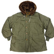 Load image into Gallery viewer, Buzz Rickson Type B-9 Flight Down Parka Men's B9 Hooded Down Jacket BR15538 Olive Drab