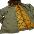 Load image into Gallery viewer, Buzz Rickson Type B-9 Flight Down Parka Men's B9 Hooded Down Jacket BR15538 Olive Drab