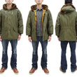 Load image into Gallery viewer, Buzz Rickson Type B-9 Flight Down Parka Men's B9 Hooded Down Jacket BR15538 Olive Drab
