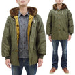 Load image into Gallery viewer, Buzz Rickson Type B-9 Flight Down Parka Men's B9 Hooded Down Jacket BR15538 Olive Drab