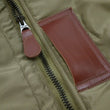 Load image into Gallery viewer, Buzz Rickson Jacket BR15566 Men's USAF B-15B Flight Jacket B15B Bomber Jacket with Mouton Fur Collar Olive