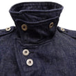 Load image into Gallery viewer, Buzz Rickson Denim Jacket Men's Denim version of the US Army M-1943 Field Jacket M-43 Jean Coat BR15575 421A) One Wash