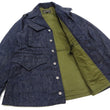 Load image into Gallery viewer, Buzz Rickson Denim Jacket Men's Denim version of the US Army M-1943 Field Jacket M-43 Jean Coat BR15575 421A) One Wash