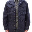 Load image into Gallery viewer, Buzz Rickson Denim Jacket Men's Denim version of the US Army M-1943 Field Jacket M-43 Jean Coat BR15575 421A) One Wash