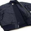 Load image into Gallery viewer, Buzz Rickson Deck Jacket BR15579 Men's Reproduction of US Navy Deck Zip Jacket CONTRACT 87533 Navy-Blue