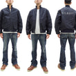 Load image into Gallery viewer, Buzz Rickson Deck Jacket BR15579 Men's Reproduction of US Navy Deck Zip Jacket CONTRACT 87533 Navy-Blue