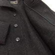 Load image into Gallery viewer, Buzz Rickson Submariner Coat - Men's U.S. Navy Submarine Wool Jacket Reproduction BR15764 Charcoal