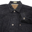Load image into Gallery viewer, Buzz Rickson Black Denim Jacket BR16042 Men's William Gibson Collection WWII Style 13.6 oz. Black Denim Jeans Jacket 411A One-Wash