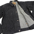 Load image into Gallery viewer, Buzz Rickson Black Denim Jacket BR16042 Men's William Gibson Collection WWII Style 13.6 oz. Black Denim Jeans Jacket 411A One-Wash