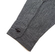 Load image into Gallery viewer, Buzz Rickson Cotton Covert Work Shirt - Men's Casual Vintage-Style Long Sleeve Button Up Shirt BR26082 119 Heathered-Black