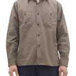 Load image into Gallery viewer, Buzz Rickson Cotton Covert Work Shirt - Men's Casual Vintage-Style Long Sleeve Button Up Shirt BR26082 138 Heathered-Brown