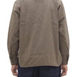 Load image into Gallery viewer, Buzz Rickson Cotton Covert Work Shirt - Men's Casual Vintage-Style Long Sleeve Button Up Shirt BR26082 138 Heathered-Brown