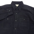Load image into Gallery viewer, Buzz Rickson Shirt Men's William Gibson Plain Long Sleeve Chambray Shirt BR29143 Black