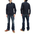 Load image into Gallery viewer, Buzz Rickson Shirt Men's William Gibson Plain Long Sleeve Chambray Shirt BR29143 Black