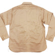 Load image into Gallery viewer, Buzz Rickson Herringbone Shirt Men's Casual Long Sleeve Plain HBT Button Up Work Shirt BR29390 133 Beige