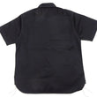 Load image into Gallery viewer, Buzz Rickson Herringbone Work Shirt - Men's Casual Military-Inspired Solid HBT Short-Sleeve Button-Up Shirt BR39530 119) Black
