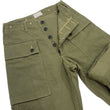 Load image into Gallery viewer, Buzz Rickson Cargo Pants Men's USMC P44 Combat Herringbone Trousers HBT P-44 Monkey Pants BR42501 Olive