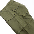 Load image into Gallery viewer, Buzz Rickson Cargo Pants Men's USMC P44 Combat Herringbone Trousers HBT P-44 Monkey Pants BR42501 Olive