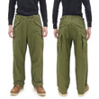 Load image into Gallery viewer, Buzz Rickson Baggy Cargo Pants Men's Reproduction of US Army Korean War M-1951 Field Trousers BR42529 Olive