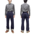 Load image into Gallery viewer, Buzz Rickson Jeans BR43041 Men's Reproduction of WWII Model Classic Straight Fit One-Washed 13.6 oz. Blue Indigo Denim Pants