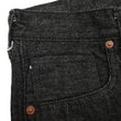 Load image into Gallery viewer, Buzz Rickson Black Denim Jeans BR43042 Men's William Gibson Collection WWII Style Classic Straight Fit 13.6 oz. Black Denim Pants 411A One-Wash