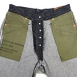 Load image into Gallery viewer, Buzz Rickson Black Denim Jeans BR43042 Men's William Gibson Collection WWII Style Classic Straight Fit 13.6 oz. Black Denim Pants 411A One-Wash