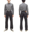 Load image into Gallery viewer, Buzz Rickson Black Denim Jeans BR43042 Men's William Gibson Collection WWII Style Classic Straight Fit 13.6 oz. Black Denim Pants 411A One-Wash